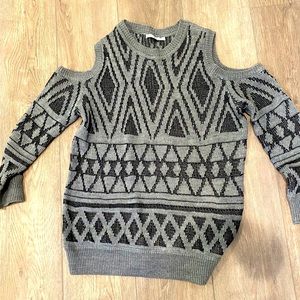 Rebecca Minkoff cold shoulder sweater